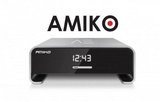 Amiko A3, satelliet en multimedia ontvanger, zwart - 1