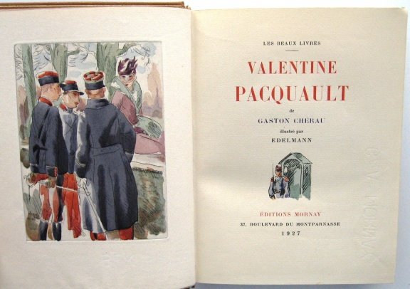 Valentine Pacquault 1927 Cherau Binding Band Berthe Thieren - Afbeelding 6
