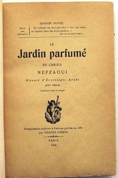 Le Jardin Pafumé 1904 Cheikh Nefzaoui - Edition Privée 1/320 - 5
