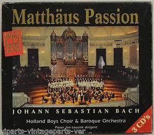 Holland Boys Choir - MATTHÄUS PASSION Johann Sebastian Bach (3 CD) - 1