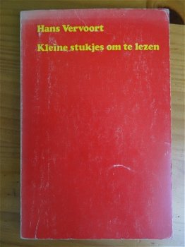 Kleine stukjes om te lezen - Hans Vervoort - 1