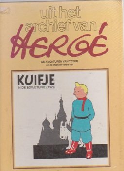 Uit het Archief van Herge De avonturen van Totor + Kuifje in de sovjetunie hardcover - 1