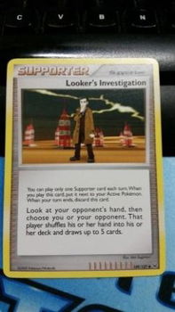 Looker's Investigation 109/127 Platinum (Base Set) - 1