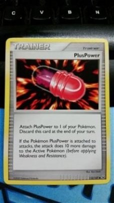 PlusPower  112/127 Platinum (Base Set)