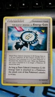 Energy Gain  116/127 Platinum (Base Set)