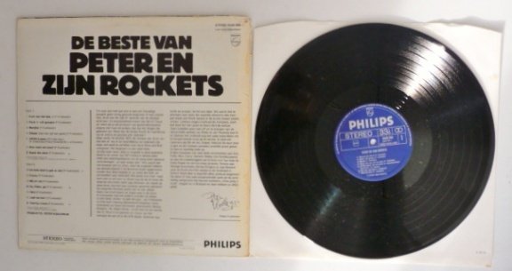 LP Nederrock: Peter & zijn Rockets - De Beste (Philips, 1972) - 2