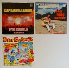 3x single: Peter Koelewijn & zijn Rockets (1981 - 1986)