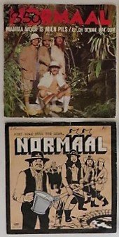 2x Normaal Singles - Mama waar is mien pils + Niet naar huus toe gaon (1981 - 1982 - 1