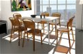 Design stoel Bee wit en zwart glans & transparante kleuren - 3 - Thumbnail