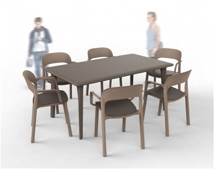 Nieuw 2016 kunststof design stoel Ona - 5
