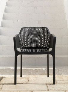 Nieuw brede kunststof stoel Net, TREND 2016