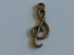 Bronze music note - 1 - Thumbnail