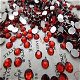 Rhinestones 4mm red, 800 stuks - 1 - Thumbnail