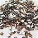 Rhinestones 4mm coffee, 800 stuks - 1 - Thumbnail