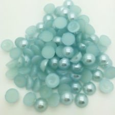 pearls 6 mm blue, 200 stuks
