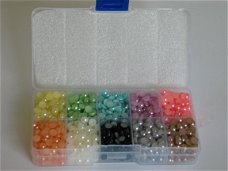 Box pearls 6 mm, +/- 1500 stuks