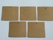 5 kraft tags square - 1 - Thumbnail