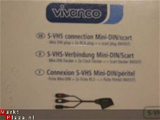 S-VHS Connector MINI-DIN/SCART