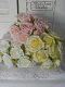 Brocante foam roosjes wit 2cm (bosje 12 stuks) bruiloft corsage - 7 - Thumbnail