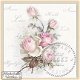 Servet 002 vintage roses tekst love large 33cm (per stuk) - 1 - Thumbnail