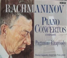 2-CD - RACHMANINOV piano concertos (complete)