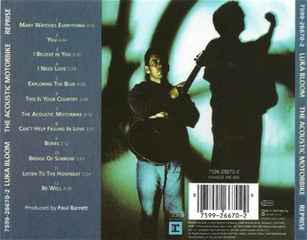 CD Luka Bloom The Acoustic Motorbike - 3