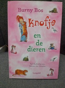 Knofje en de dieren Burny Bos met illustraties van Harmen van Straaten Hard kaft - 1