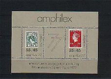 Nederland 1141 postfris Amphilex blokje uit 1977