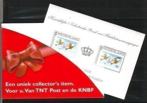 Nederland Blokje TNT en KNBF postfris - 1