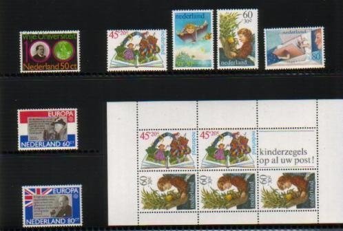 Nederland Jaargang 1980 compleet postfris In speciaal mapje - 2