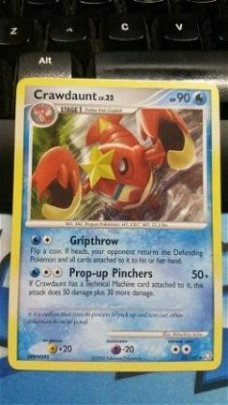 Crawdaunt  22/146  Rare D&P Legends Awakened