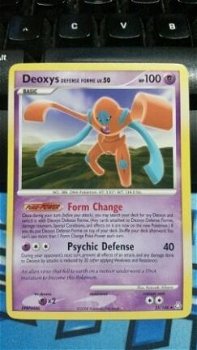 Deoxys Defense Forme 25/146 Rare D&P Legends Awakened - 1