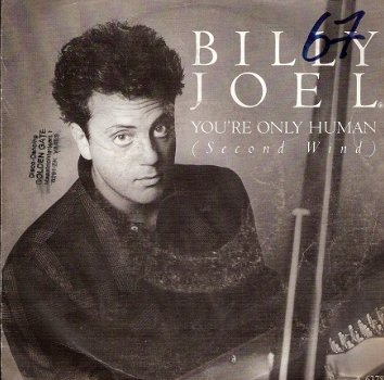 Billy Joel -You're Only Human (Second Wind) & Surprises Picture Sleeve 1985-single - 1
