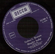 Father Brown -Maybe Baby - Belgium Psychedelic Rock 1970 vinylsingle