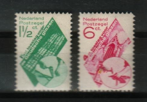 Nederland 238-239 minimaal plakkerrestje - 1