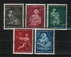 Nederland 423-427 postfris