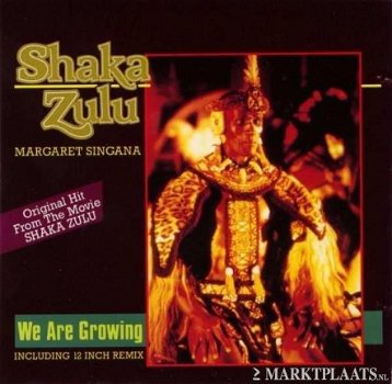 Margaret Singana - We Are Growing (Shaka Zulu Theme) 3 Track CDSingle - 1