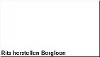 Rits herstellen Borgloon - 1 - Thumbnail