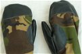 Handschoenen, Gevechts, Winter, Gevoerd, Woodland Camouflage, KL, maat: 9, 1990.(Nr.2) - 3 - Thumbnail