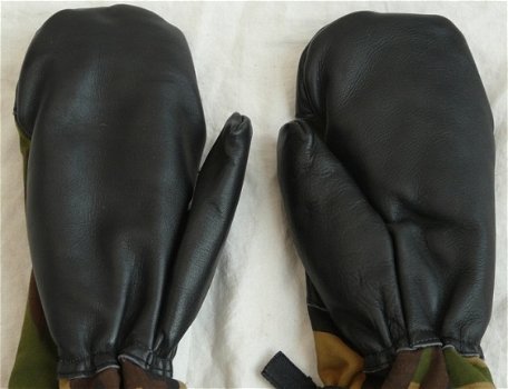 Handschoenen, Gevechts, Winter, Gevoerd, Woodland Camouflage, KL, maat: 9, 1990.(Nr.2) - 5