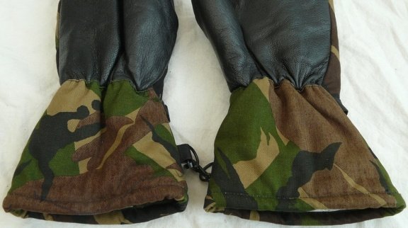 Handschoenen, Gevechts, Winter, Gevoerd, Woodland Camouflage, KL, maat: 8, 1992.(Nr.1) - 6