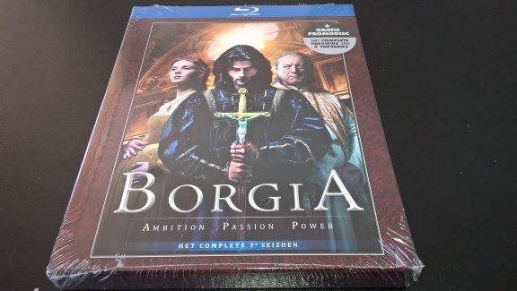 Borgia seizoen 3 bluray nieuw en geseald - nr. 1