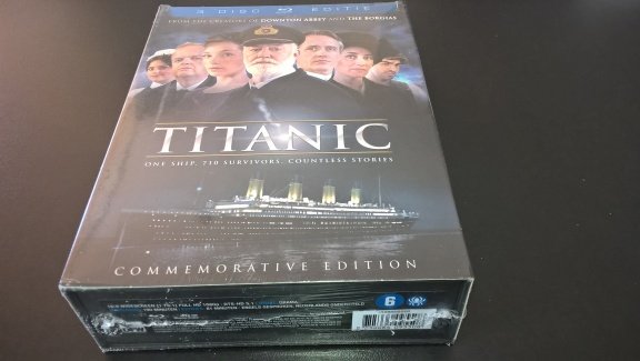 Titanic bluray 3 disc nieuw en geseald - nr. 1