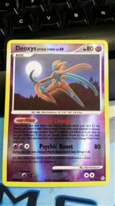 Deoxys Attack Forme  24/146  Rare (reverse) D&P Legends Awakened