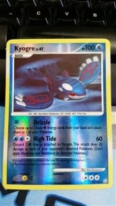 Kyogre  32/146  Rare (reverse) D&P Legends Awakened