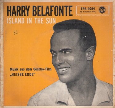 Harry Belafonte -EP -Island In The Sun & Cocoanut Woman -Lead Man Holler - vinyl EP 1959 - 1