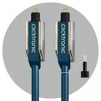 Clicktronic Optische Kabel - advanced series, 5 meter - 1