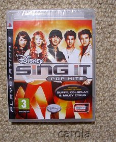 Disney Sing It Pop Hits Nieuw Geseald! PS3 Spel