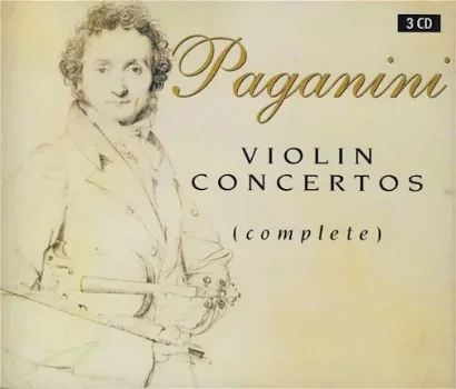 3CD- Paganini - viool concerten, Alexandre Dubach - 0