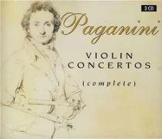 3CD- Paganini - viool concerten, Alexandre Dubach